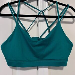 Old Navy Green Strappy Crisscross Sports Bralette